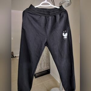 Official French National Soccer Team Black Joggers, 2** World Champion 🏆